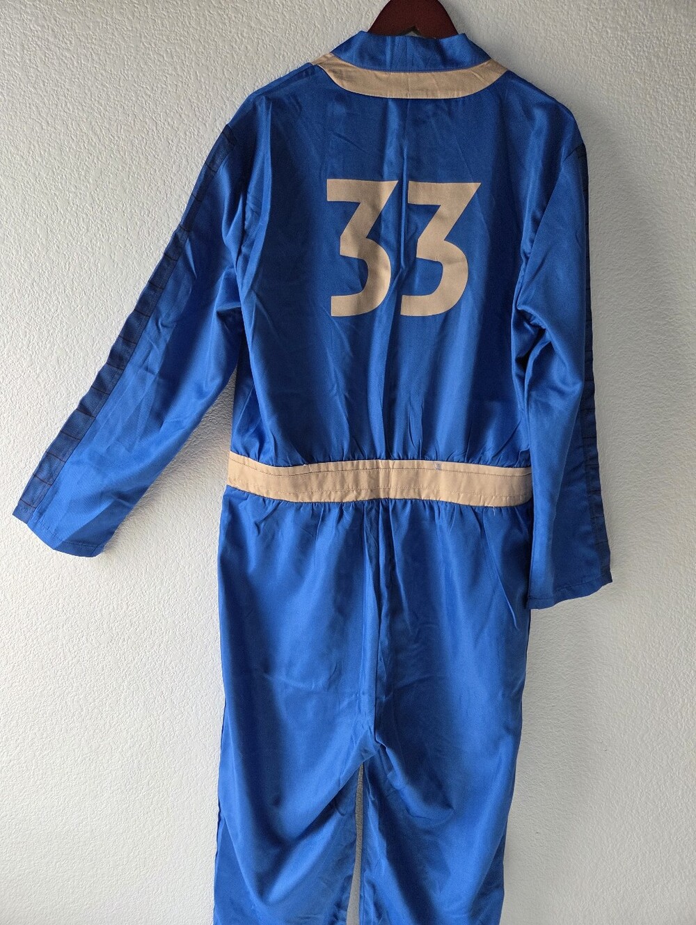 Fallout vault 33 jumpsuit Halloween cosplay costume men's XL